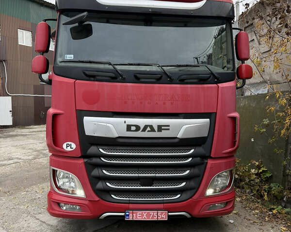 Красный Даф ХФ, объемом двигателя 10 л и пробегом 413 тыс. км за 25694 $, фото 1 на Automoto.ua