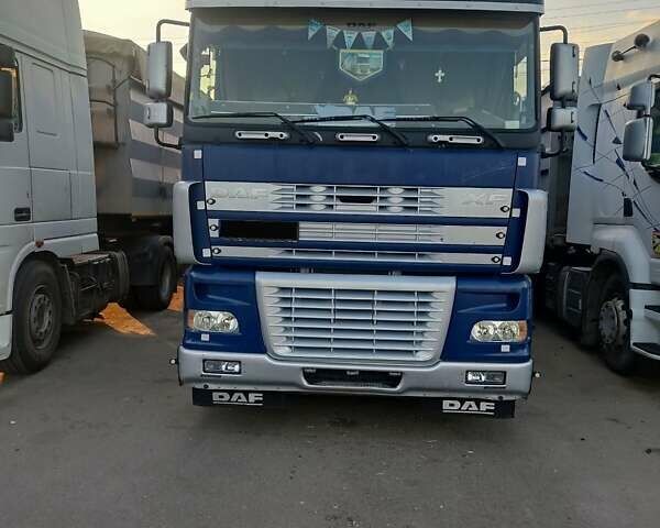 Синий Даф ХФ, объемом двигателя 12.58 л и пробегом 1 тыс. км за 12700 $, фото 1 на Automoto.ua