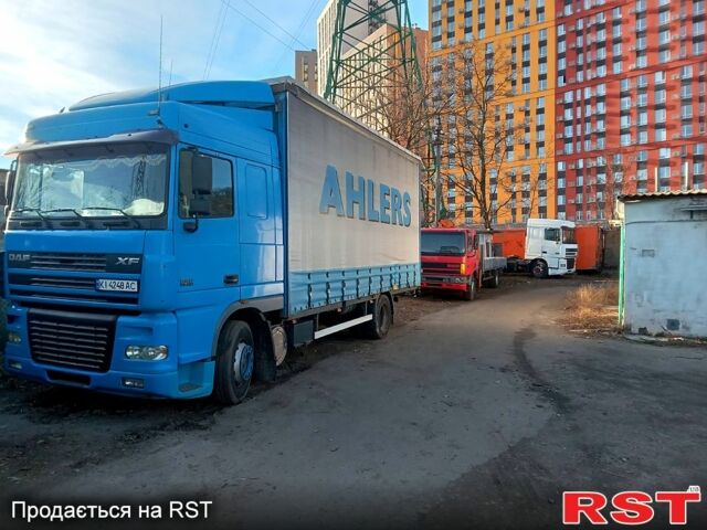 Синий Даф ХФ, объемом двигателя 12.6 л и пробегом 150 тыс. км за 13200 $, фото 1 на Automoto.ua