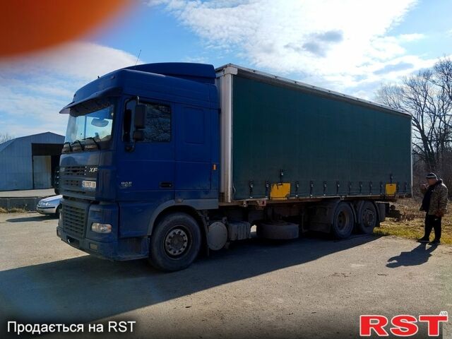 Синій Даф XF, об'ємом двигуна 13 л та пробігом 1000 тис. км за 16000 $, фото 1 на Automoto.ua