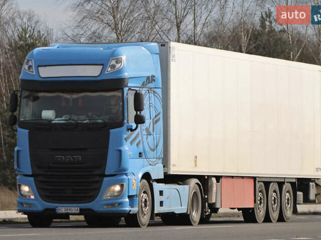 Синий Даф ХФ, объемом двигателя 12.9 л и пробегом 1 тыс. км за 14500 $, фото 1 на Automoto.ua