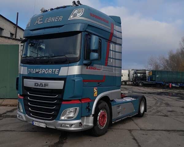 Синий Даф ХФ, объемом двигателя 12.9 л и пробегом 95 тыс. км за 22500 $, фото 1 на Automoto.ua