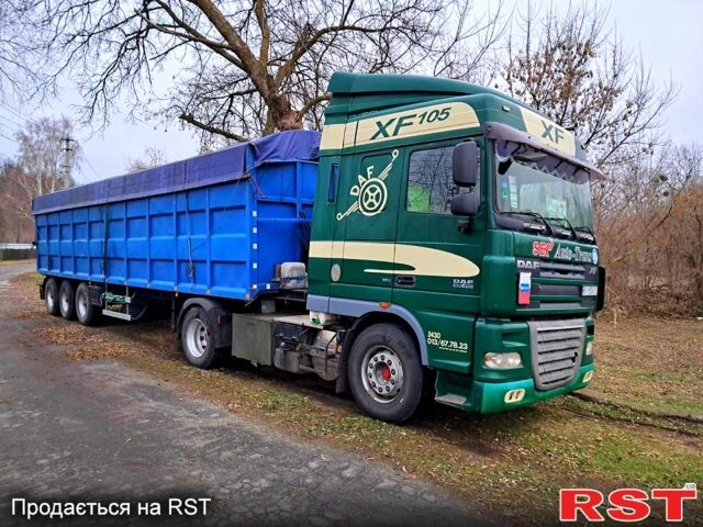 Зеленый Даф ХФ, объемом двигателя 12 л и пробегом 940 тыс. км за 13500 $, фото 1 на Automoto.ua