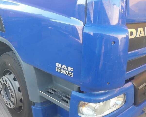 Синий Даф CF 75, объемом двигателя 9.2 л и пробегом 960 тыс. км за 17000 $, фото 1 на Automoto.ua