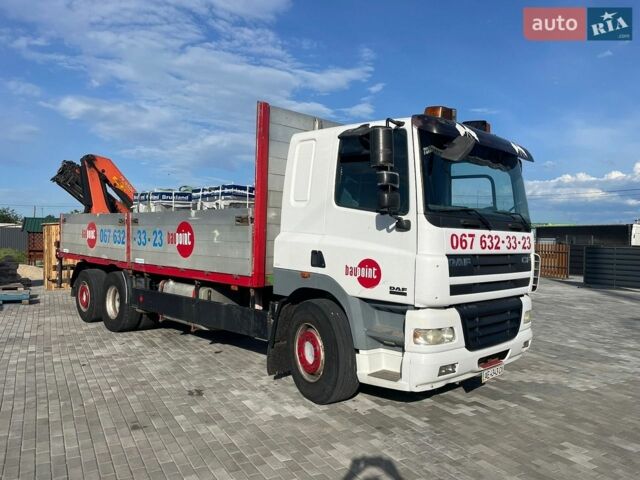 Белый Даф CF 85, объемом двигателя 12.6 л и пробегом 840 тыс. км за 43000 $, фото 1 на Automoto.ua