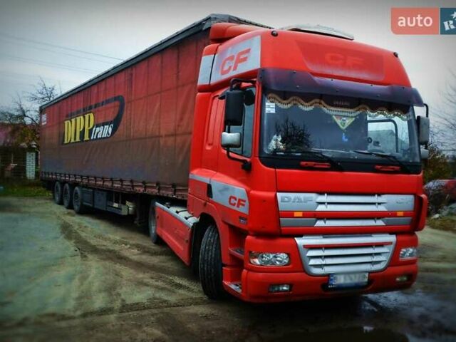 Красный Даф CF 85, объемом двигателя 12.58 л и пробегом 9 тыс. км за 12000 $, фото 1 на Automoto.ua