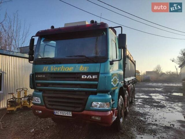 Синий Даф CF 85, объемом двигателя 12.58 л и пробегом 995 тыс. км за 47000 $, фото 1 на Automoto.ua