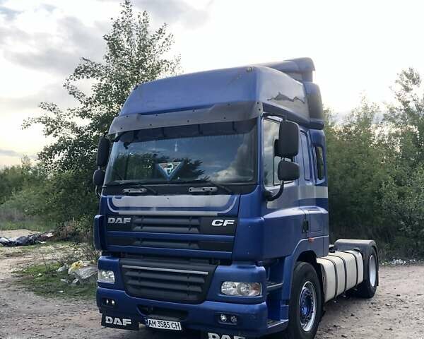 Синий Даф CF 85, объемом двигателя 12.9 л и пробегом 342 тыс. км за 9500 $, фото 1 на Automoto.ua