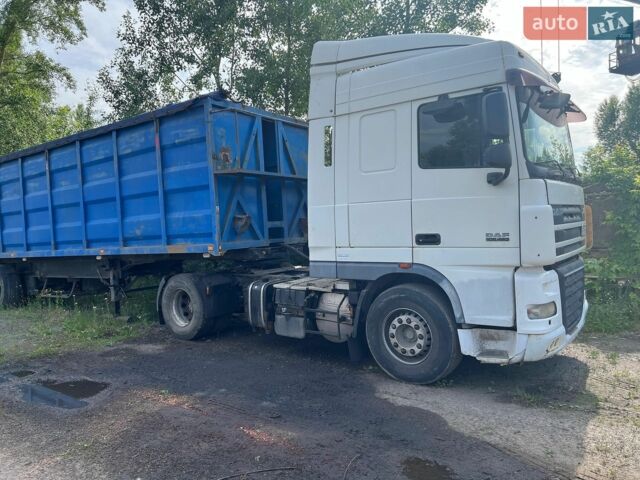Белый Даф XF 105, объемом двигателя 12.9 л и пробегом 2 тыс. км за 20000 $, фото 1 на Automoto.ua