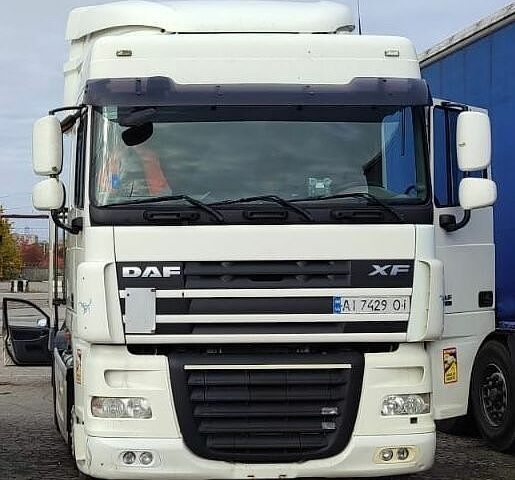 Белый Даф XF 105, объемом двигателя 12.9 л и пробегом 1 тыс. км за 13500 $, фото 1 на Automoto.ua