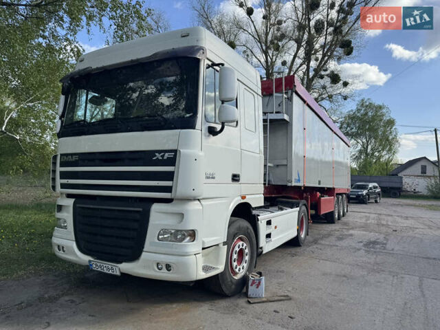 Білий Даф XF 105, об'ємом двигуна 12.9 л та пробігом 650 тис. км за 37000 $, фото 1 на Automoto.ua