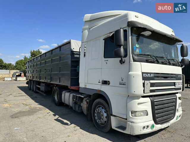 Белый Даф XF 105, объемом двигателя 12.9 л и пробегом 850 тыс. км за 40000 $, фото 1 на Automoto.ua