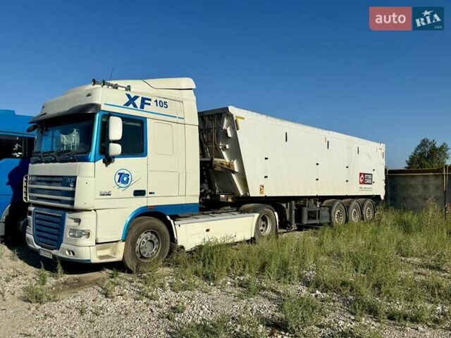 Белый Даф XF 105, объемом двигателя 12.9 л и пробегом 900 тыс. км за 33500 $, фото 1 на Automoto.ua