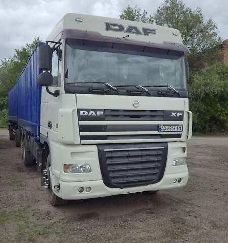 Белый Даф XF 105, объемом двигателя 12.9 л и пробегом 1 тыс. км за 18500 $, фото 1 на Automoto.ua