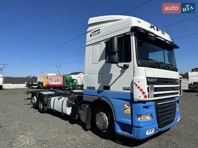 Белый Даф XF 105, объемом двигателя 12.9 л и пробегом 115 тыс. км за 19900 $, фото 1 на Automoto.ua