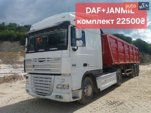 Белый Даф XF 105, объемом двигателя 0 л и пробегом 850 тыс. км за 16000 $, фото 1 на Automoto.ua