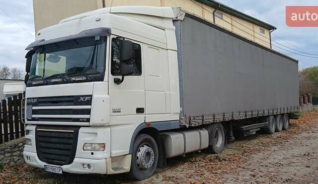 Белый Даф XF 105, объемом двигателя 12.9 л и пробегом 839 тыс. км за 18000 $, фото 1 на Automoto.ua