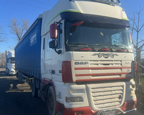 Белый Даф XF 105, объемом двигателя 12.9 л и пробегом 9 тыс. км за 11000 $, фото 1 на Automoto.ua