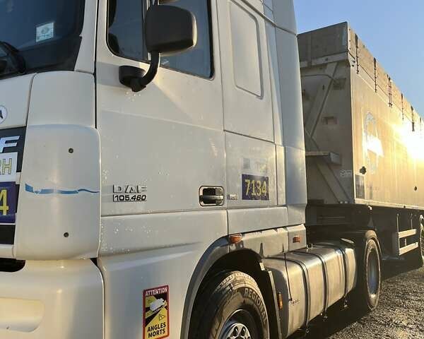 Белый Даф XF 105, объемом двигателя 12.9 л и пробегом 980 тыс. км за 30000 $, фото 1 на Automoto.ua