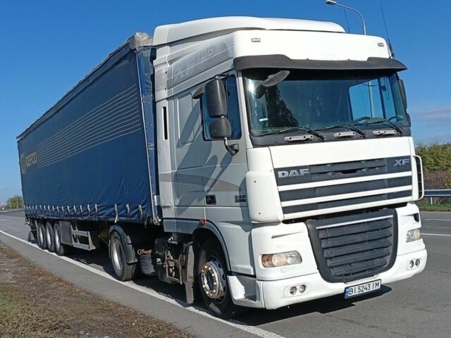 Белый Даф XF 105, объемом двигателя 12.9 л и пробегом 10 тыс. км за 10500 $, фото 1 на Automoto.ua
