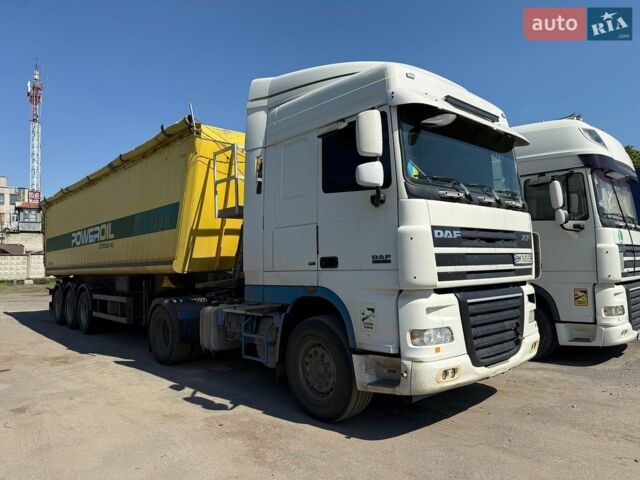 Белый Даф XF 105, объемом двигателя 12.9 л и пробегом 1 тыс. км за 9500 $, фото 1 на Automoto.ua