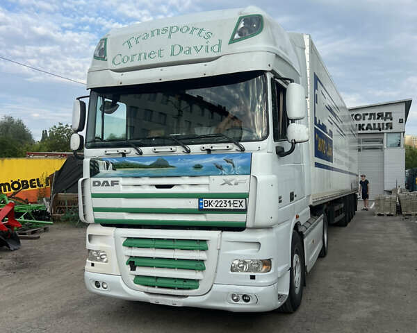 Белый Даф XF 105, объемом двигателя 12.9 л и пробегом 2 тыс. км за 8000 $, фото 1 на Automoto.ua