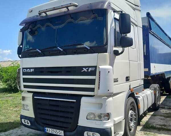 Белый Даф XF 105, объемом двигателя 12.9 л и пробегом 1 тыс. км за 12000 $, фото 1 на Automoto.ua