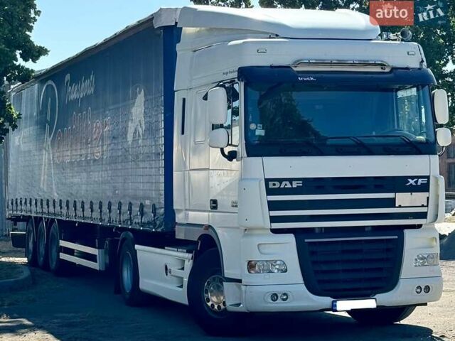 Белый Даф XF 105, объемом двигателя 12.9 л и пробегом 675 тыс. км за 25500 $, фото 1 на Automoto.ua