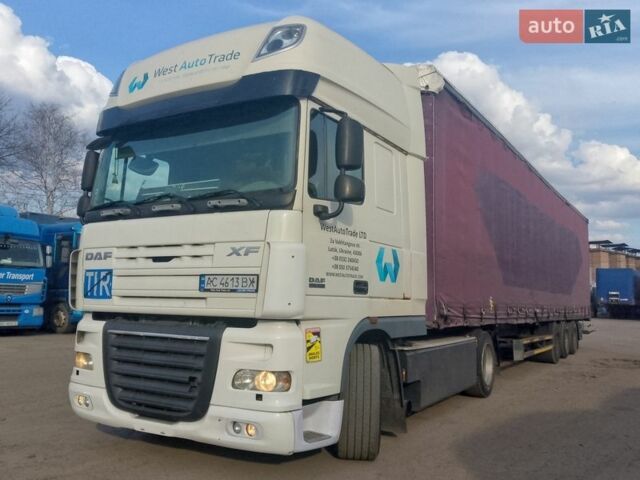 Белый Даф XF 105, объемом двигателя 12.9 л и пробегом 1000 тыс. км за 15500 $, фото 1 на Automoto.ua