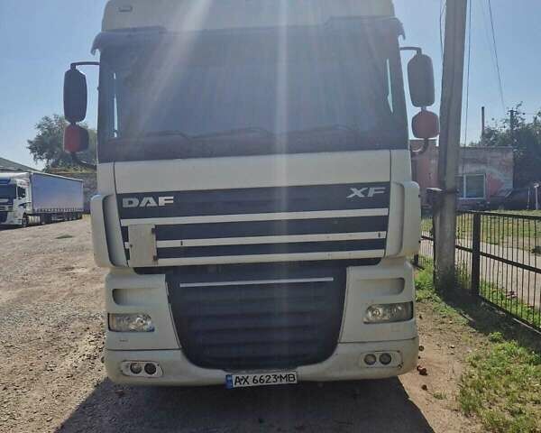 Белый Даф XF 105, объемом двигателя 12.9 л и пробегом 850 тыс. км за 18000 $, фото 1 на Automoto.ua