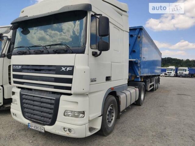 Белый Даф XF 105, объемом двигателя 12.9 л и пробегом 878 тыс. км за 47000 $, фото 1 на Automoto.ua