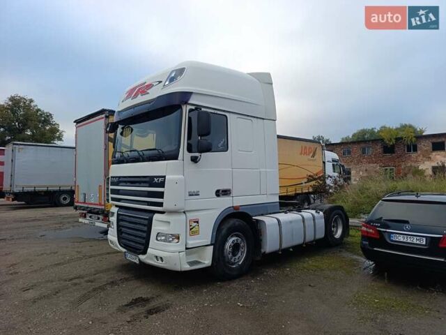 Белый Даф XF 105, объемом двигателя 12.8 л и пробегом 220 тыс. км за 13800 $, фото 1 на Automoto.ua