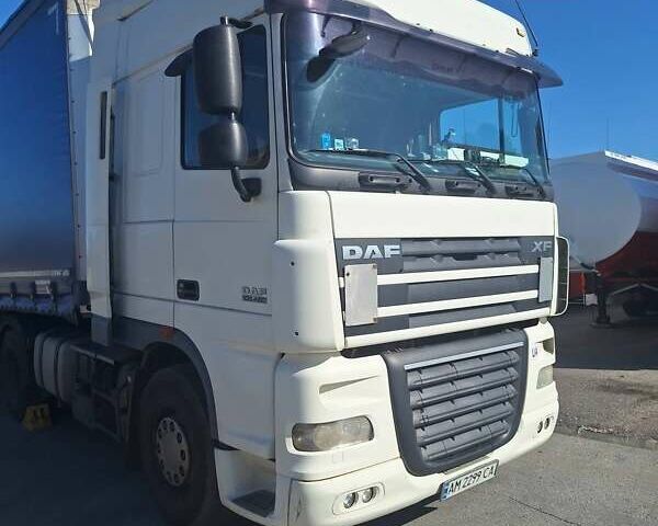 Белый Даф XF 105, объемом двигателя 12.9 л и пробегом 1 тыс. км за 20000 $, фото 1 на Automoto.ua