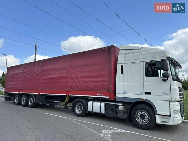 Білий Даф XF 105, об'ємом двигуна 12.9 л та пробігом 850 тис. км за 33500 $, фото 1 на Automoto.ua