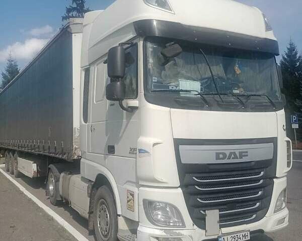 Белый Даф XF 105, объемом двигателя 12.9 л и пробегом 870 тыс. км за 32000 $, фото 1 на Automoto.ua