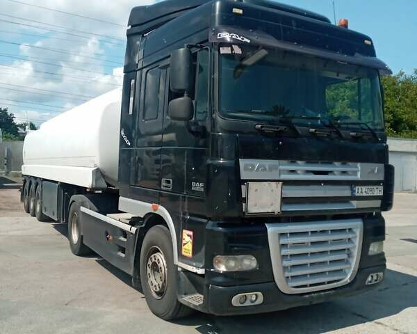Черный Даф XF 105, объемом двигателя 12.9 л и пробегом 2 тыс. км за 22000 $, фото 1 на Automoto.ua