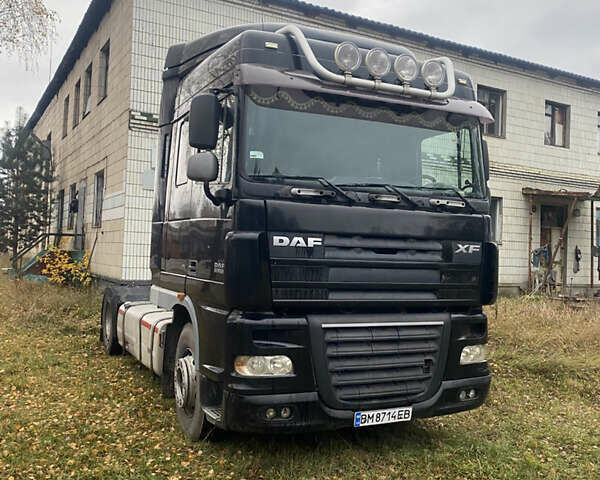 Даф XF 105 2008 у Ахтырке на Automoto.ua Чорний Даф XF 105, об'ємом двигуна 12.9 л та пробігом 916 тис. км за 10900 $, фото 1 на Automoto.ua