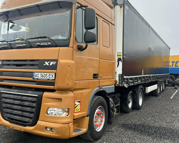 Коричневый Даф XF 105, объемом двигателя 12.9 л и пробегом 1 тыс. км за 11000 $, фото 1 на Automoto.ua