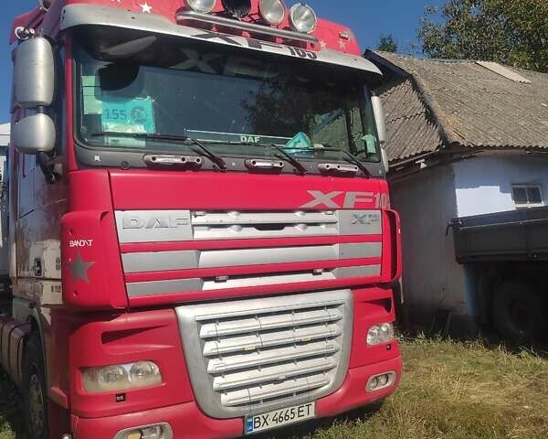 Красный Даф XF 105, объемом двигателя 12.9 л и пробегом 1 тыс. км за 12500 $, фото 1 на Automoto.ua