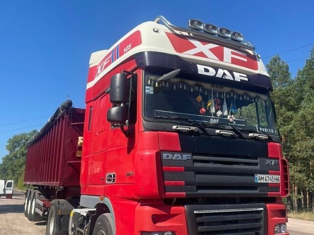 Червоний Даф XF 105, об'ємом двигуна 12.9 л та пробігом 1 тис. км за 18000 $, фото 1 на Automoto.ua