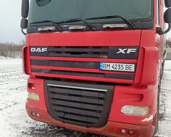 Красный Даф XF 105, объемом двигателя 12 л и пробегом 1 тыс. км за 18000 $, фото 1 на Automoto.ua