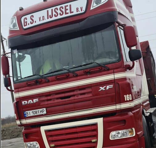 Красный Даф XF 105, объемом двигателя 12.9 л и пробегом 1 тыс. км за 14500 $, фото 1 на Automoto.ua
