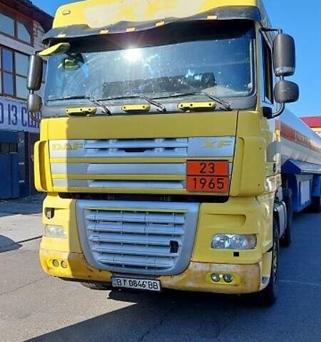 Желтый Даф XF 105, объемом двигателя 12.9 л и пробегом 1 тыс. км за 12062 $, фото 1 на Automoto.ua