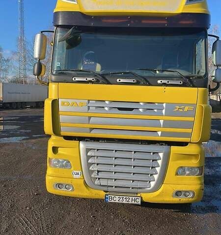 Желтый Даф XF 105, объемом двигателя 12.9 л и пробегом 2 тыс. км за 15500 $, фото 1 на Automoto.ua