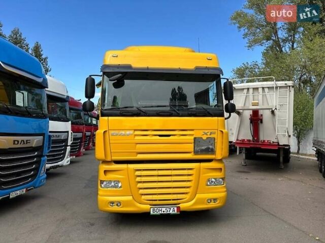 Желтый Даф XF 105, объемом двигателя 12.9 л и пробегом 1 тыс. км за 18500 $, фото 1 на Automoto.ua