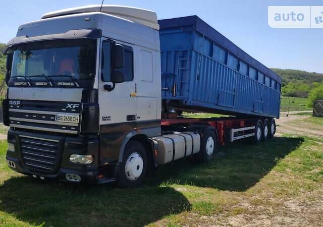 Сірий Даф XF 105, об'ємом двигуна 12.9 л та пробігом 970 тис. км за 17500 $, фото 1 на Automoto.ua