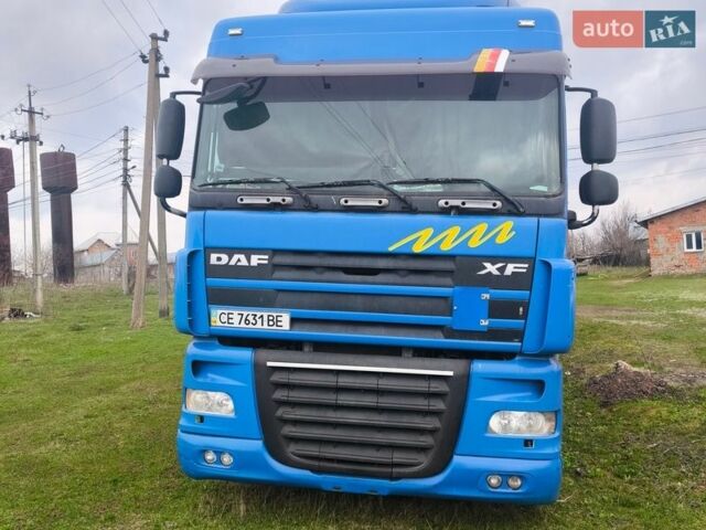Синий Даф XF 105, объемом двигателя 12.9 л и пробегом 1 тыс. км за 22000 $, фото 1 на Automoto.ua