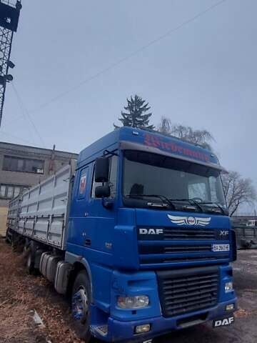 Синий Даф XF 105, объемом двигателя 12.6 л и пробегом 942 тыс. км за 13900 $, фото 1 на Automoto.ua