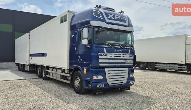Синий Даф XF 105, объемом двигателя 12.9 л и пробегом 1 тыс. км за 40000 $, фото 1 на Automoto.ua