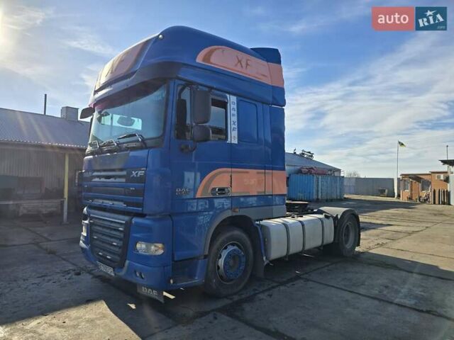 Синій Даф XF 105, об'ємом двигуна 12.9 л та пробігом 140 тис. км за 8500 $, фото 1 на Automoto.ua